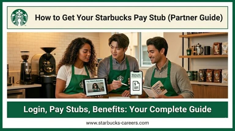 How to Get Your Starbucks Pay Stub (Partner Guide)