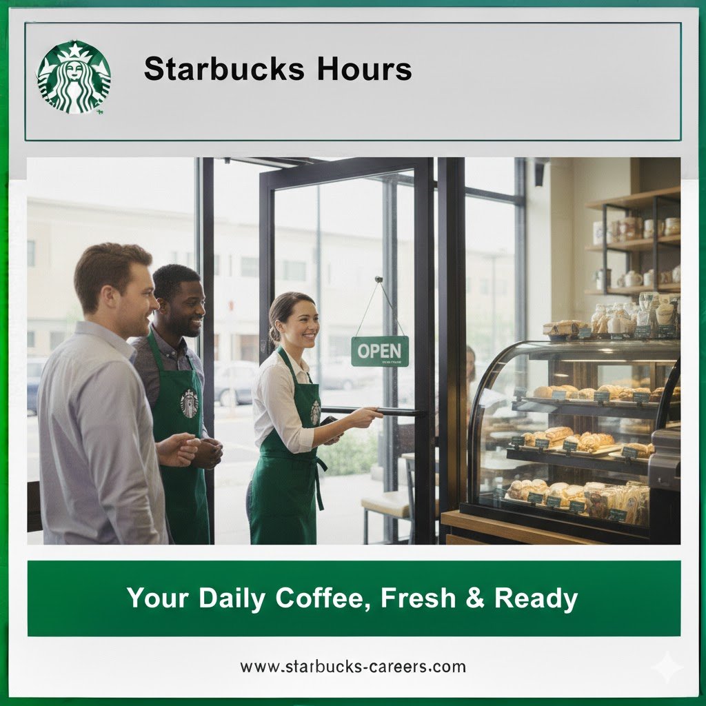 Starbucks Hours Opening Times, Holiday Schedules & 24-Hour Locations