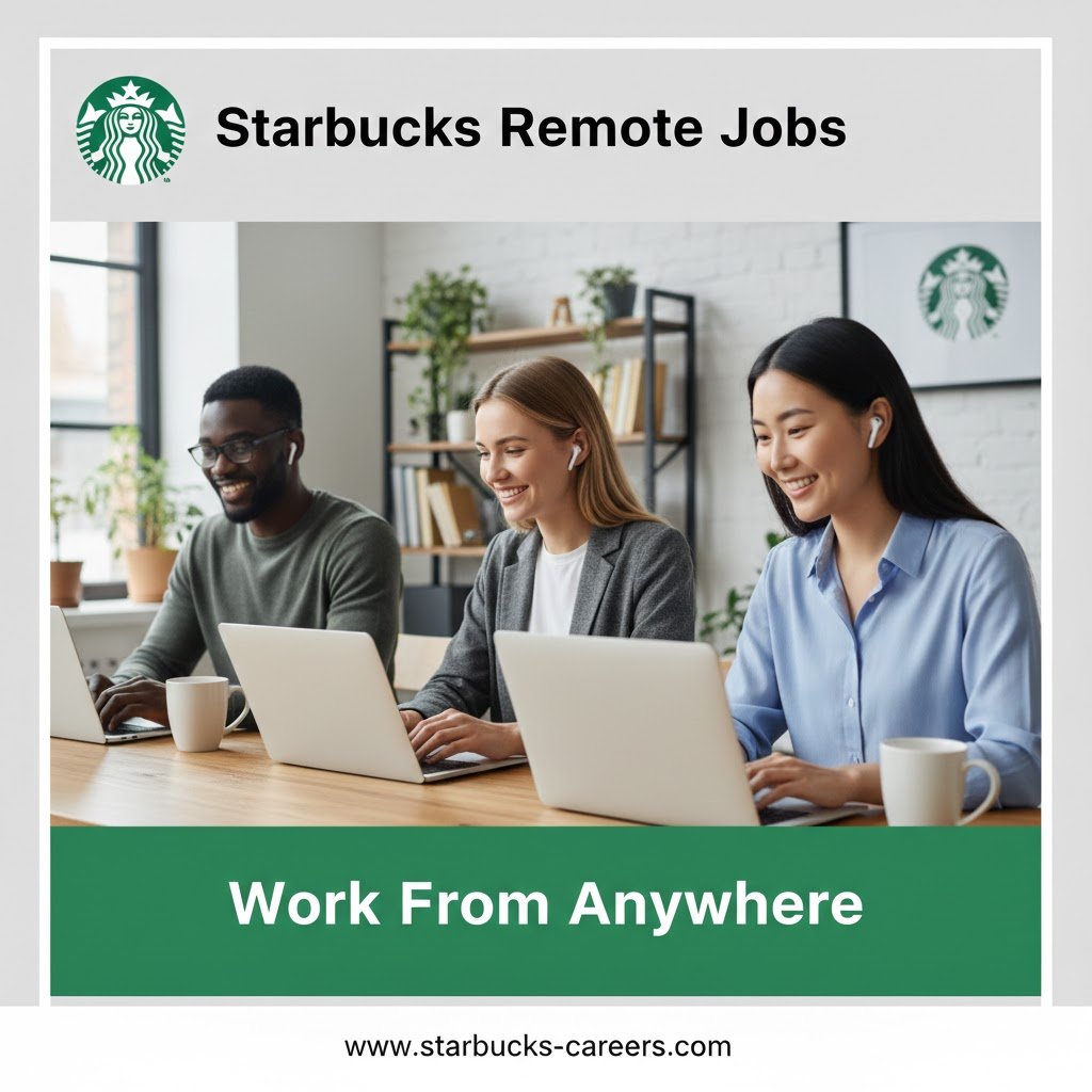 Starbucks Remote Jobs, Apply, Pay & Positions (Full Guide)