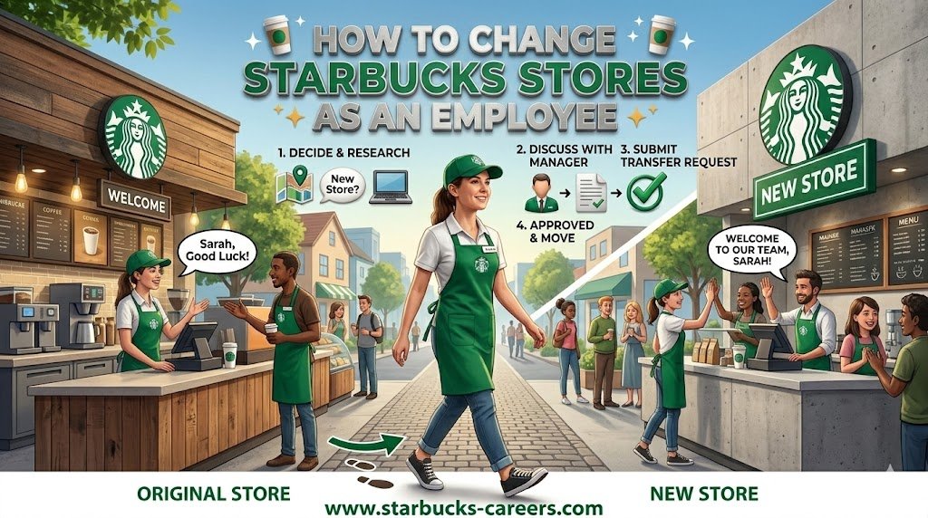 How to Change Starbucks Stores as an Employee