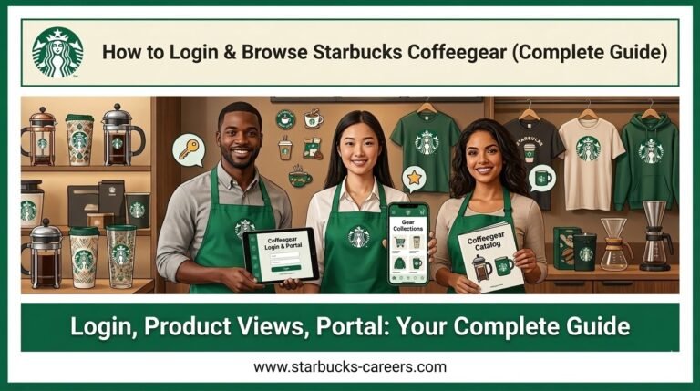 Starbucks Coffeegear Complete Guide to Login & Products