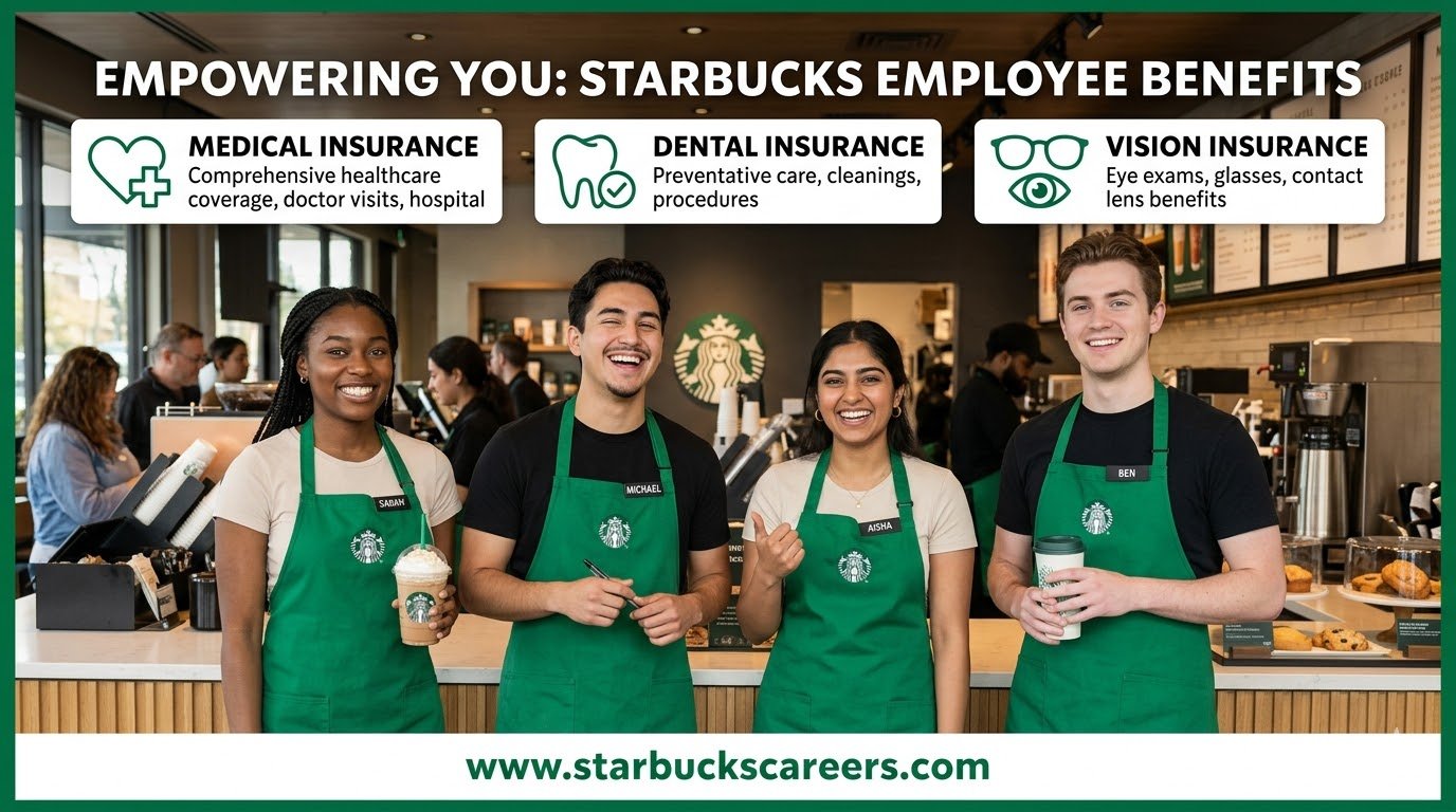 Starbucks Health Benefits Medical, Dental & Vision Insurance