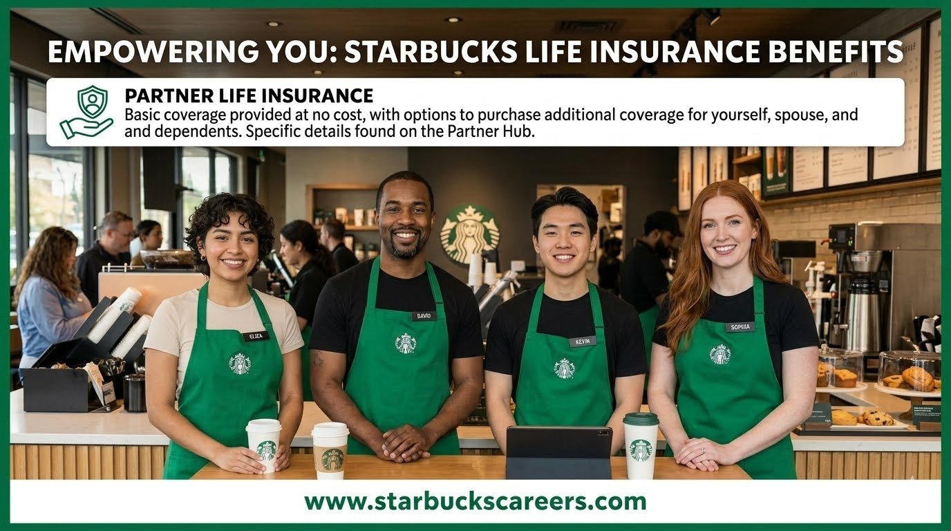 Starbucks Life Insurance Benefits for Partners