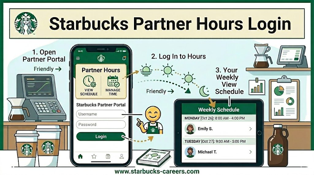 Starbucks Partner Hours Login