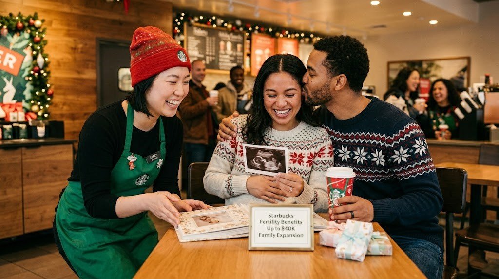 Starbucks Fertility Benefits Up to $40K Family Expansion