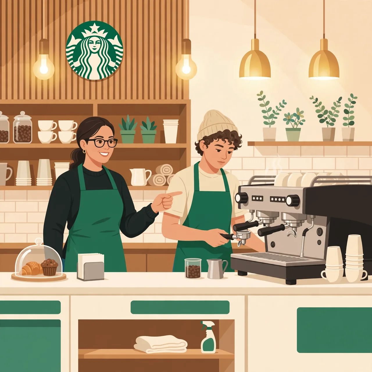 Starbucks Coffeehouse Coach: Job Description, Pay & How to Become One 1 Starbucks Coffeehouse Coach — new full-time leadership role coaching baristas in a coffeehouse
