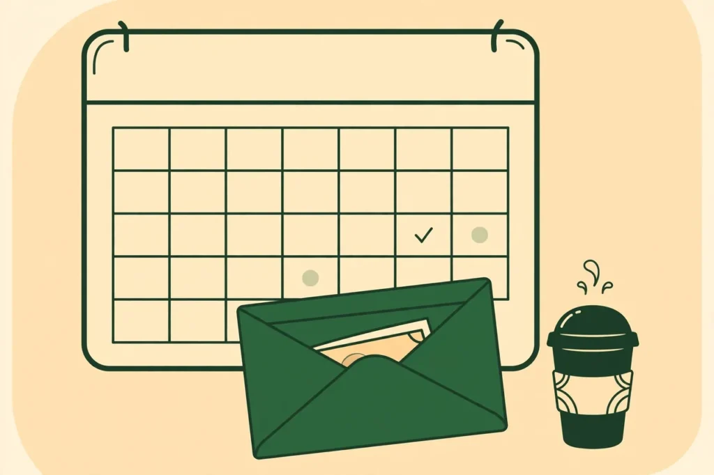 Starbucks weekly pay schedule 2026 — partners paid every week starting August 2026